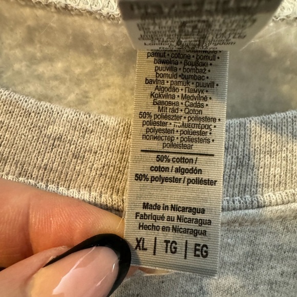 Vintage Oversized Horse Sweatshirt XL Soft Comfy Unisex Nature Animals Western - Picture 5 of 10